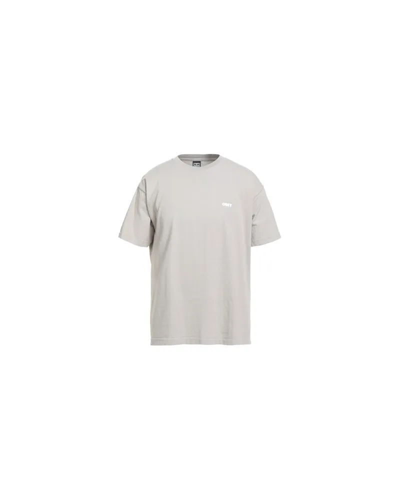 Obey TOPS - T-shirtsauf YOOX.COM Hellgrau
