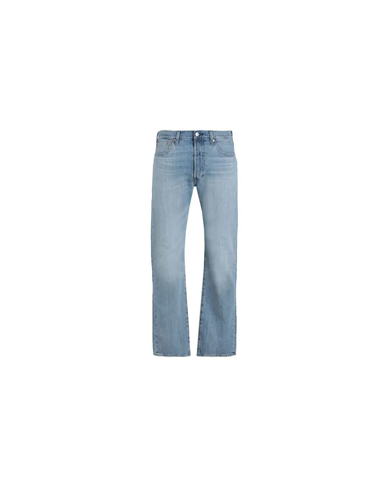 Levi's 501® LEVIS®ORIGINAL FIT LIGHT INDIGO - WORN IN	 - HOSEN & RÖCKE - Jeanshosenauf YOOX.COM Blau