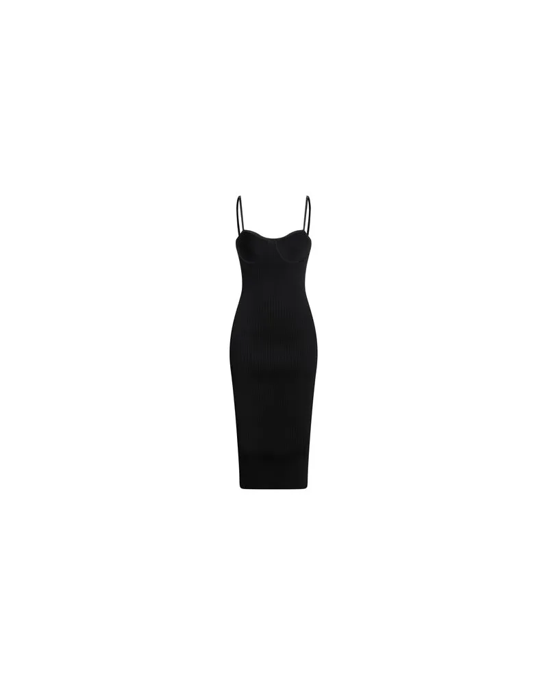 Helmut Lang KLEIDER - Midi-Kleiderauf YOOX.COM Schwarz