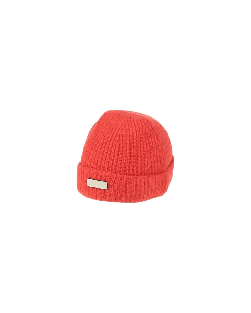 AGNONA ACCESSOIRES - Mützen & Hüteauf YOOX.COM Tomatenrot