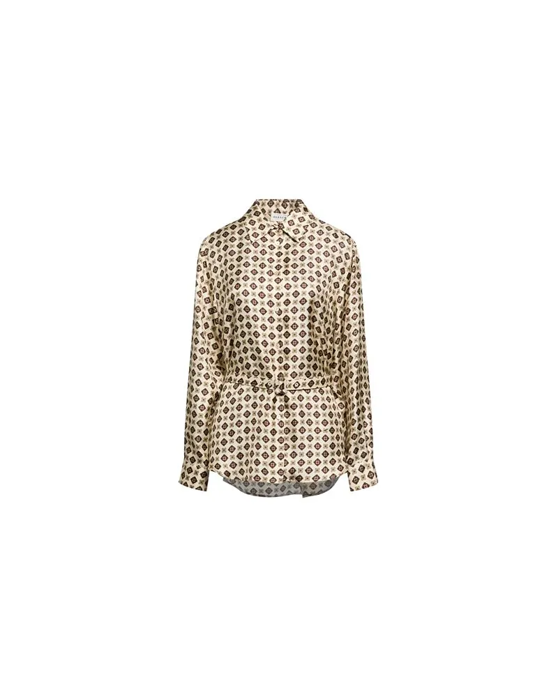 P.A.R.O.S.H. TOPS - Hemdenauf YOOX.COM Cremeweiß
