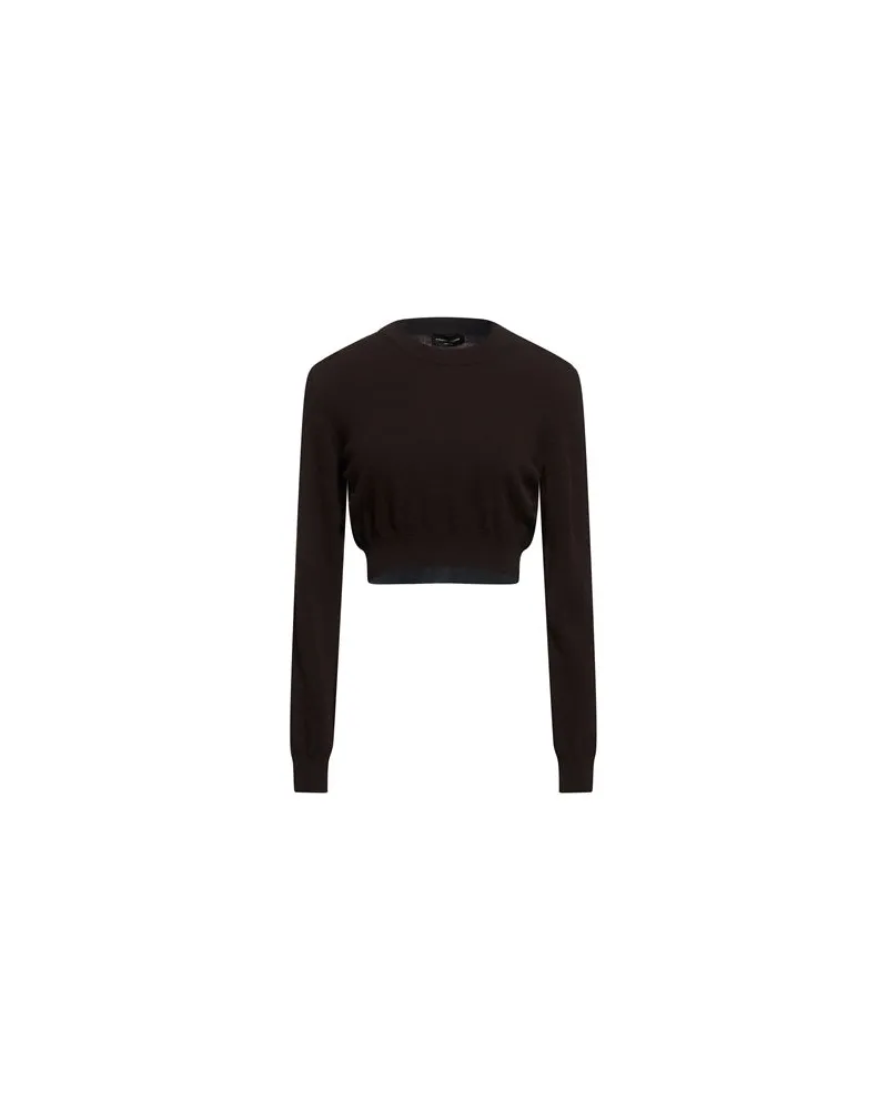 Roberto Collina STRICKWAREN - Pulloverauf YOOX.COM Dunkelbraun