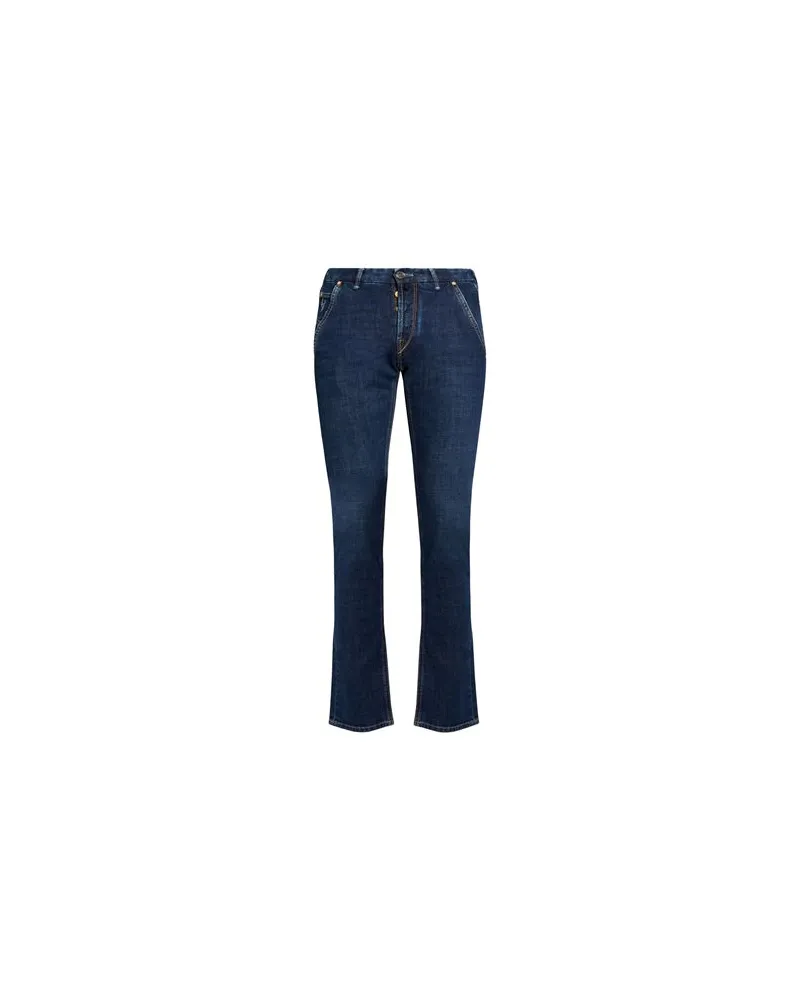 Hand Picked HOSEN & RÖCKE - Jeanshosenauf YOOX.COM Blau