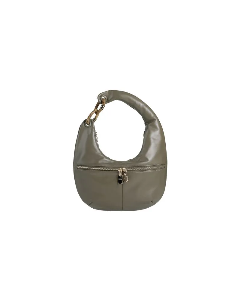 Borbonese TASCHEN - Schultertaschenauf YOOX.COM Militärgrün