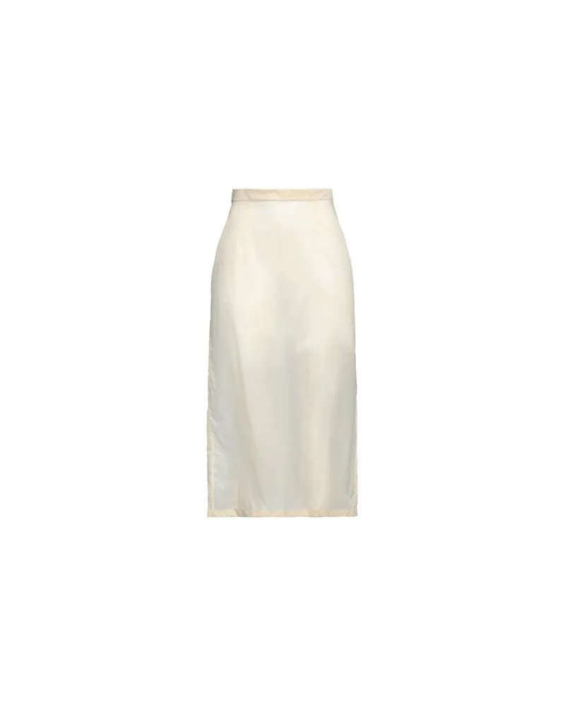 Maison Margiela HOSEN & RÖCKE - Midi-Röckeauf YOOX.COM Cremeweiß