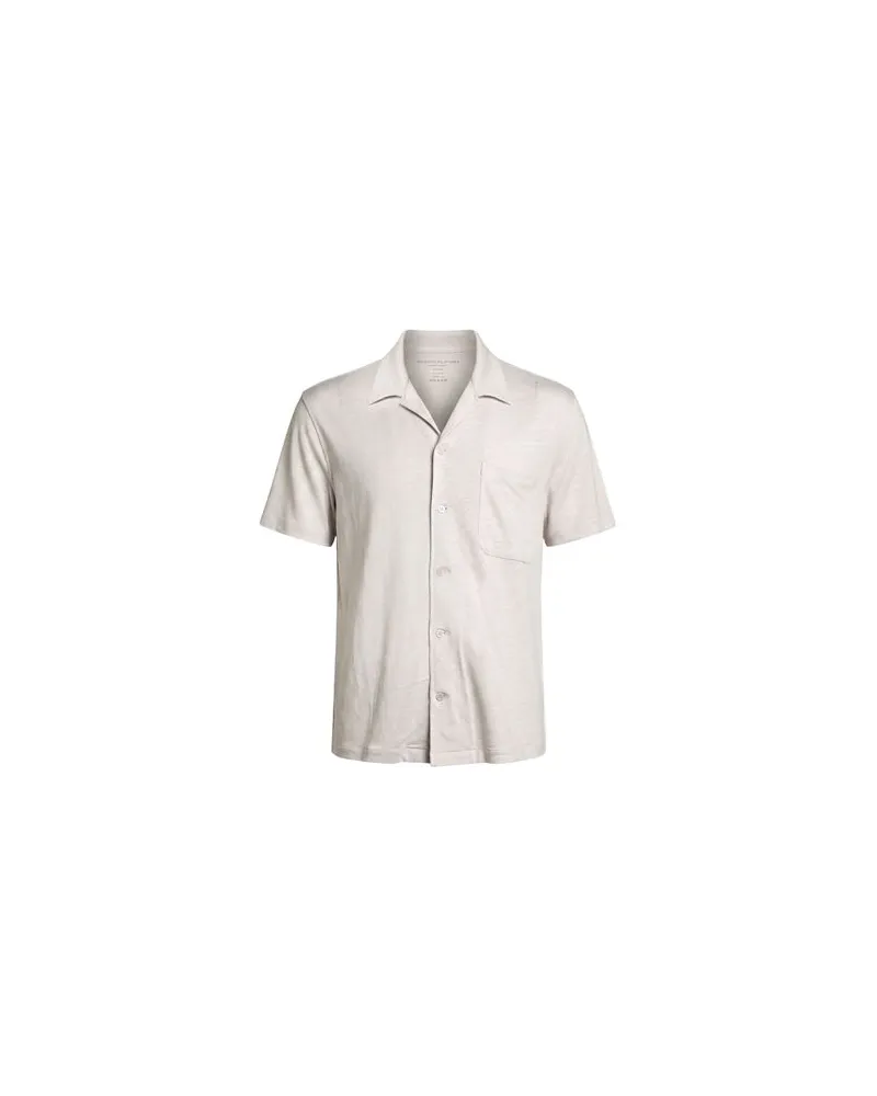 Majestic TOPS - Hemdenauf YOOX.COM Hellgrau