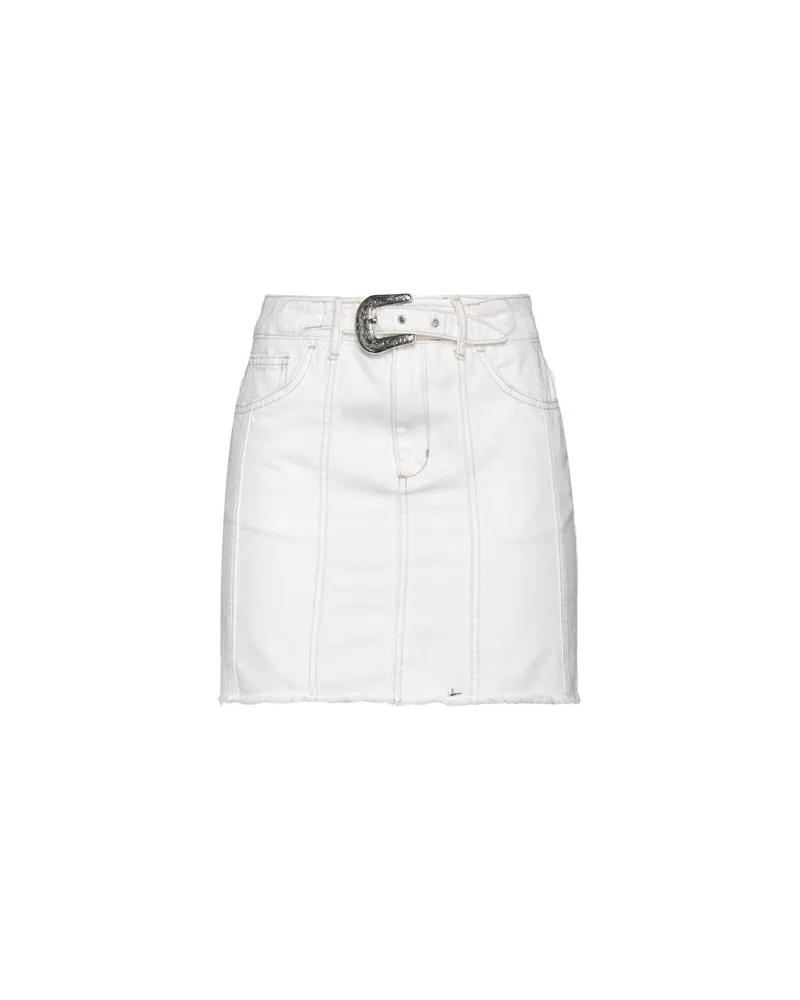 Liu Jo HOSEN & RÖCKE - Jeansröckeauf YOOX.COM Weiß