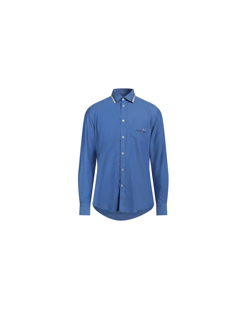 Harmont & Blaine TOPS - Hemdenauf YOOX.COM Blau