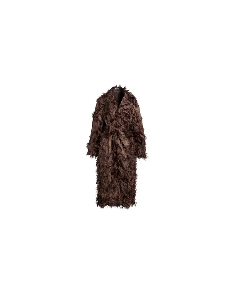 Brunello Cucinelli JACKEN & MÄNTEL - Jacken, Mäntel & Trenchcoatsauf YOOX.COM Dunkelbraun