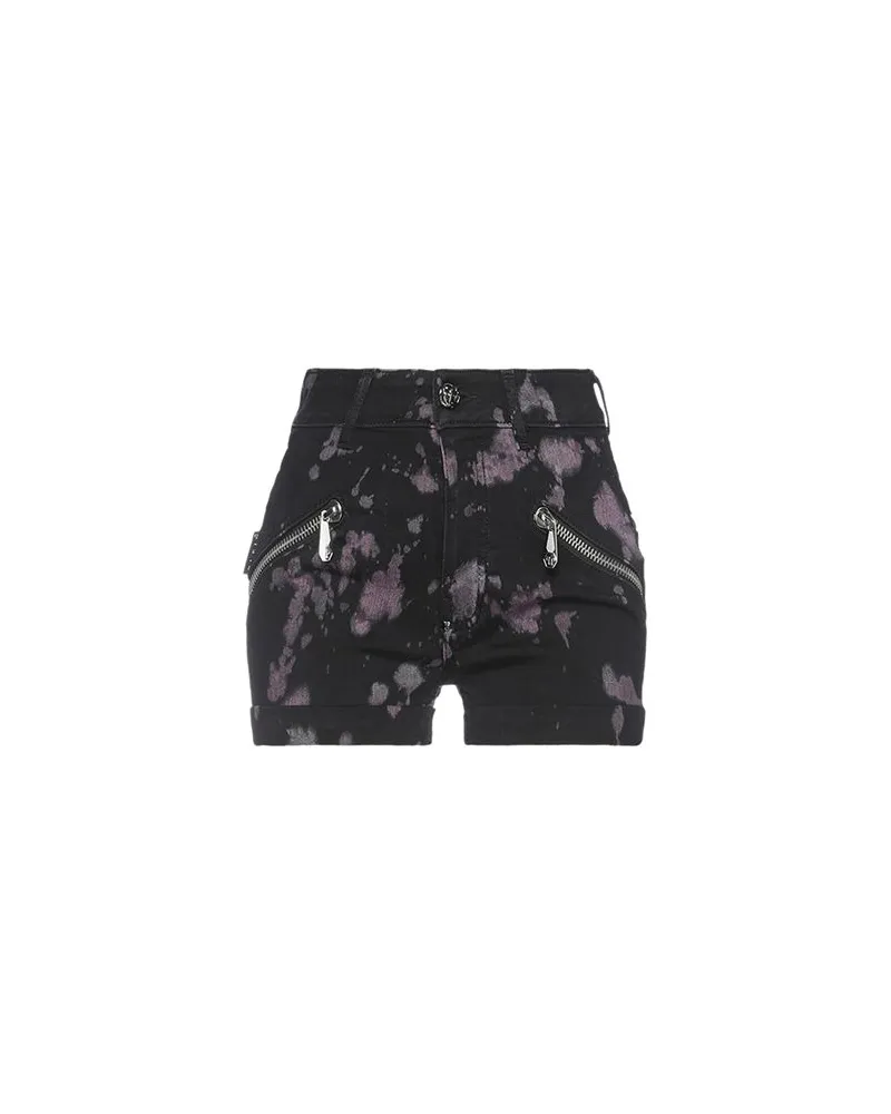 Philipp Plein HOSEN & RÖCKE - Jeansshortsauf YOOX.COM Schwarz