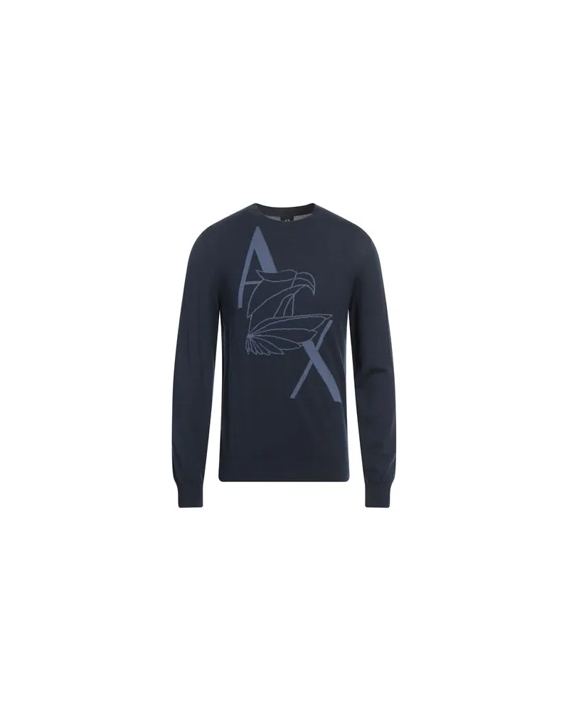 Armani Exchange STRICKWAREN - Pulloverauf YOOX.COM Marineblau