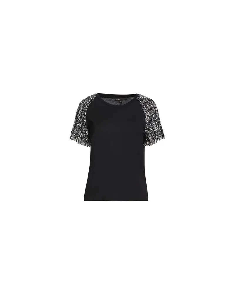 Maje TOPS - T-shirtsauf YOOX.COM Schwarz