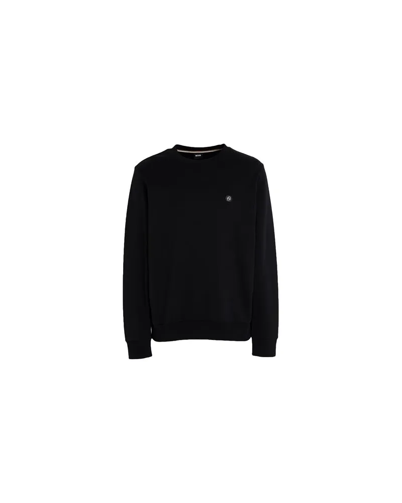 HUGO BOSS TOPS - Sweatshirtsauf YOOX.COM Schwarz