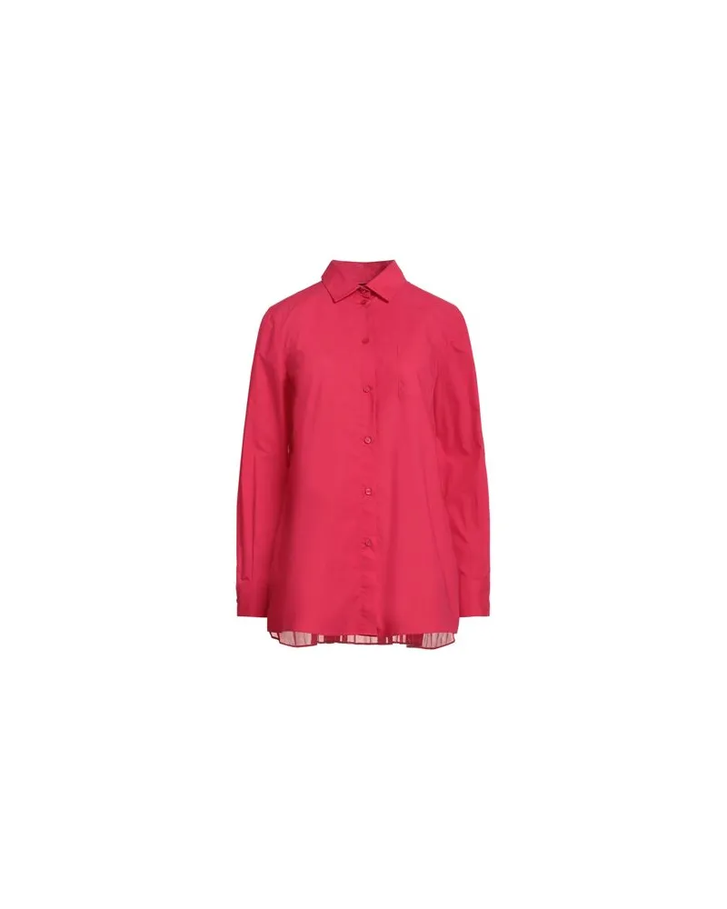 Armani Exchange TOPS - Hemdenauf YOOX.COM Fuchsia