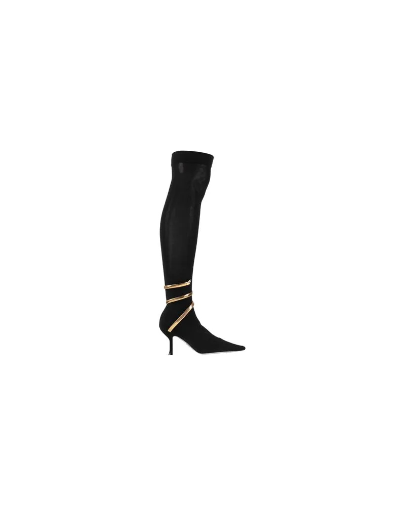 René Caovilla SCHUHE - Stiefelauf YOOX.COM Schwarz