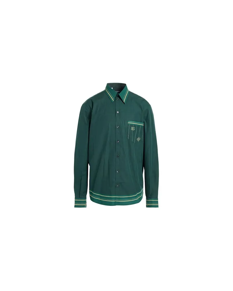 Dolce & Gabbana TOPS - Hemdenauf YOOX.COM Dunkelgrün