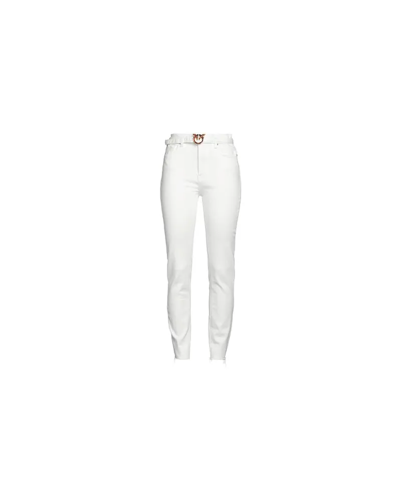 Pinko HOSEN & RÖCKE - Jeanshosenauf YOOX.COM Weiß