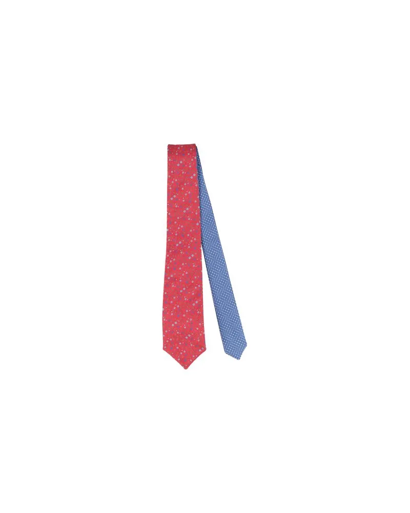 Canali ACCESSOIRES - Krawatten & Fliegenauf YOOX.COM Rot