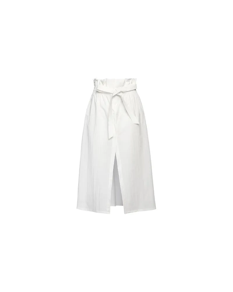 ADD HOSEN & RÖCKE - Midi-Röckeauf YOOX.COM Weiß