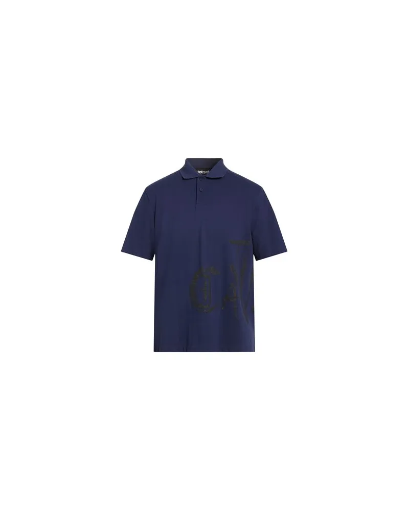 Just Cavalli TOPS - Poloshirtsauf YOOX.COM Marineblau
