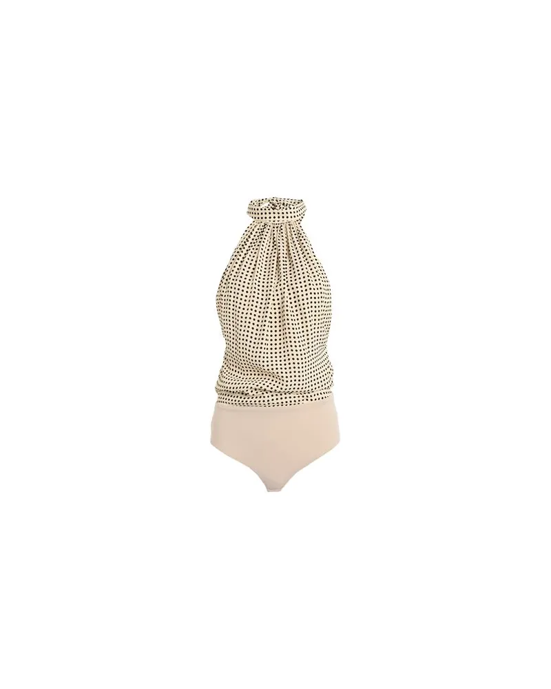 Philosophy Di Lorenzo Serafini TOPS - Bodysuitsauf YOOX.COM Beige