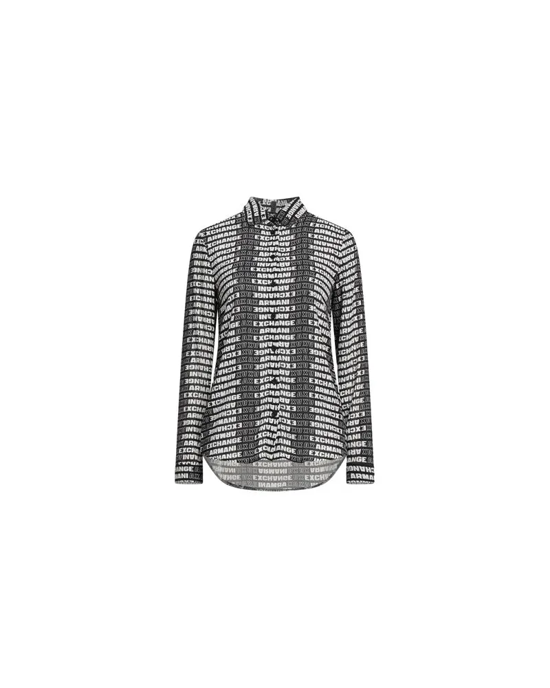 Armani Exchange TOPS - Hemdenauf YOOX.COM Schwarz