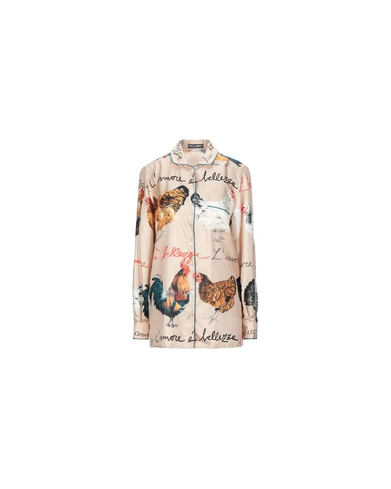 Dolce & Gabbana TOPS - Hemdenauf YOOX.COM Beige