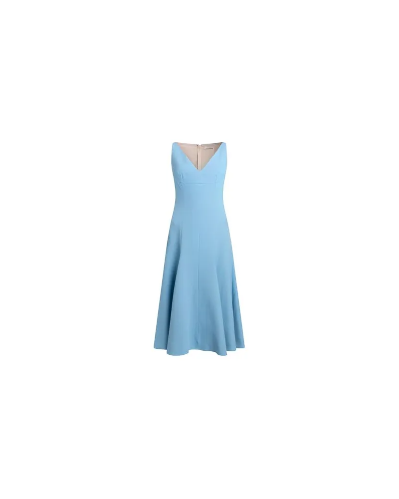 EMILIA WICKSTEAD KLEIDER - Midi-Kleiderauf YOOX.COM Himmelblau