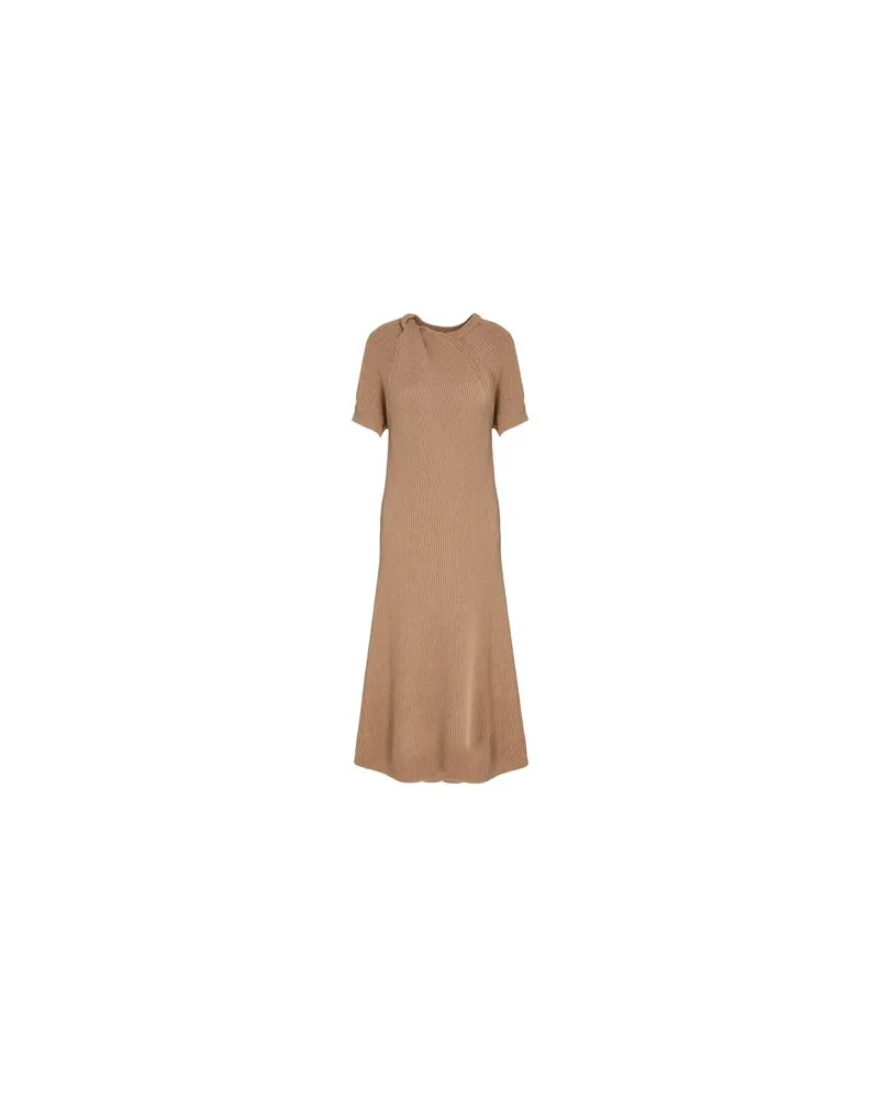 Stella McCartney KLEIDER - Midi-Kleiderauf YOOX.COM Beige