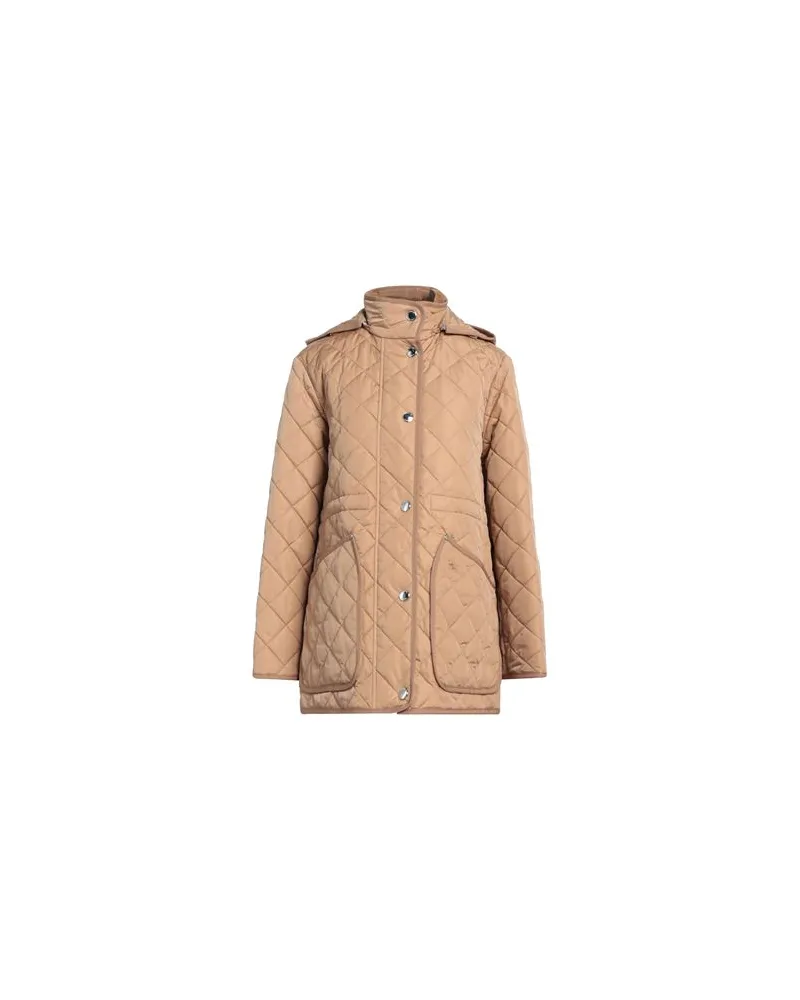 Burberry JACKEN & MÄNTEL - Pufferjacken & Daunenjackenauf YOOX.COM Sand