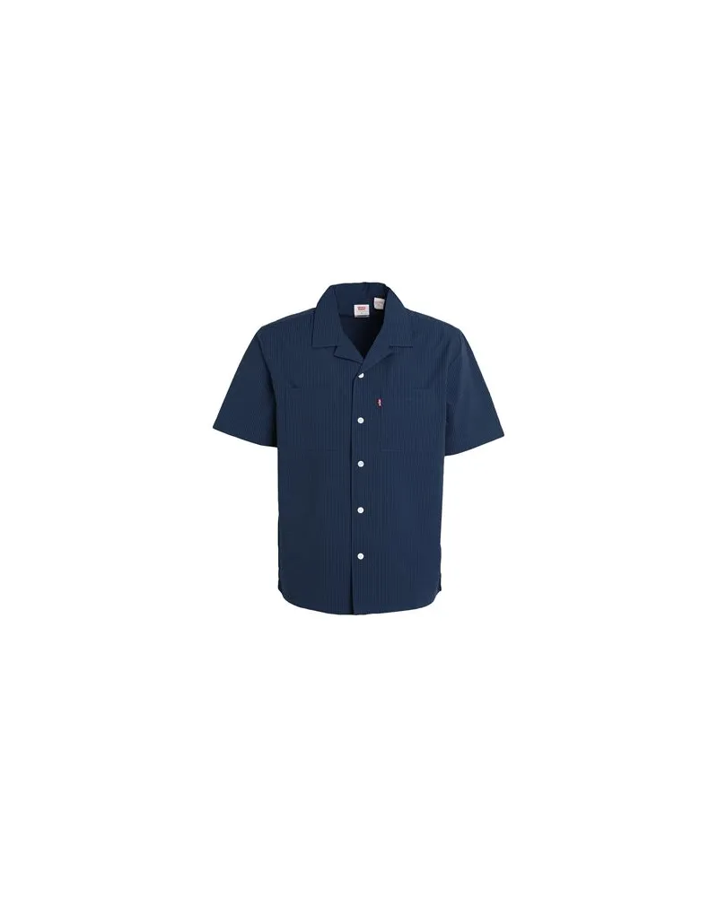 Levi's THE STANDARD CAMP SHIRT BLUES  - TOPS - Hemdenauf YOOX.COM Marineblau