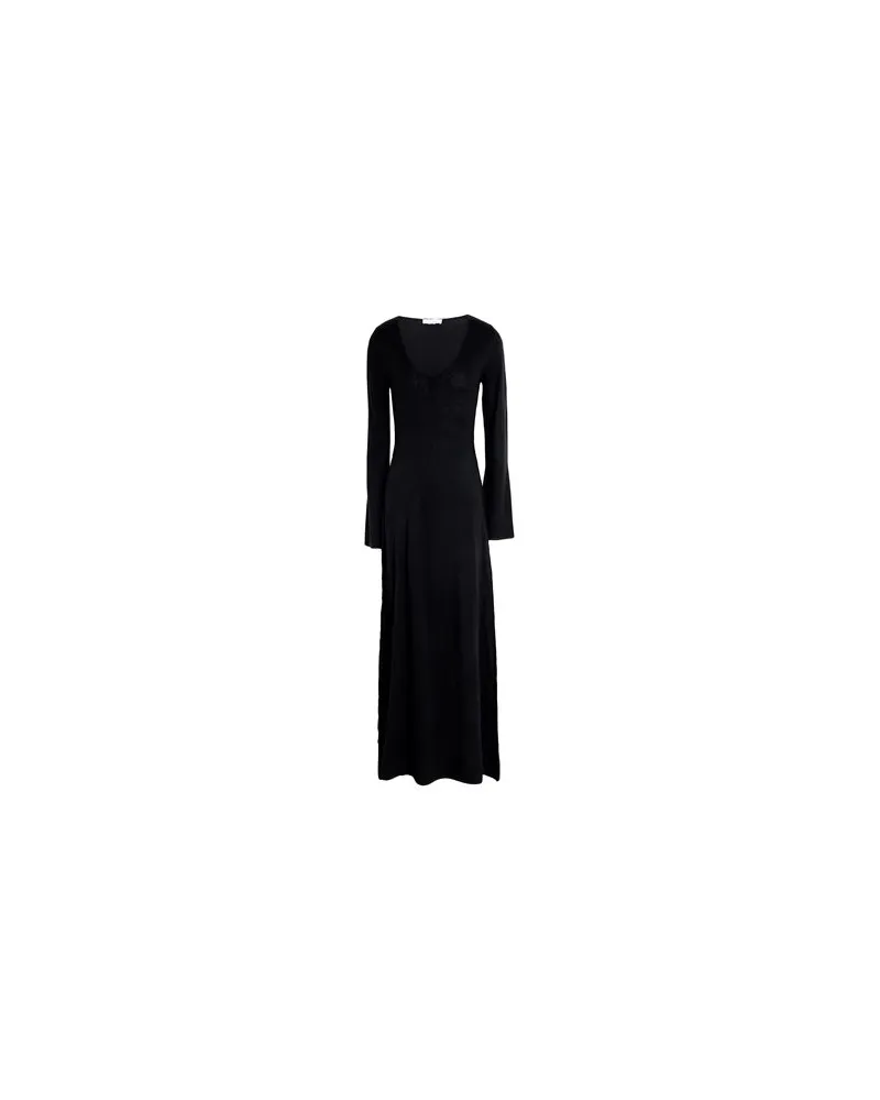Topshop KLEIDER - Maxi-Kleiderauf YOOX.COM Schwarz