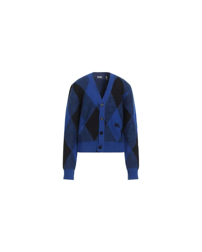 Burberry STRICKWAREN - Strickjackenauf YOOX.COM Blau