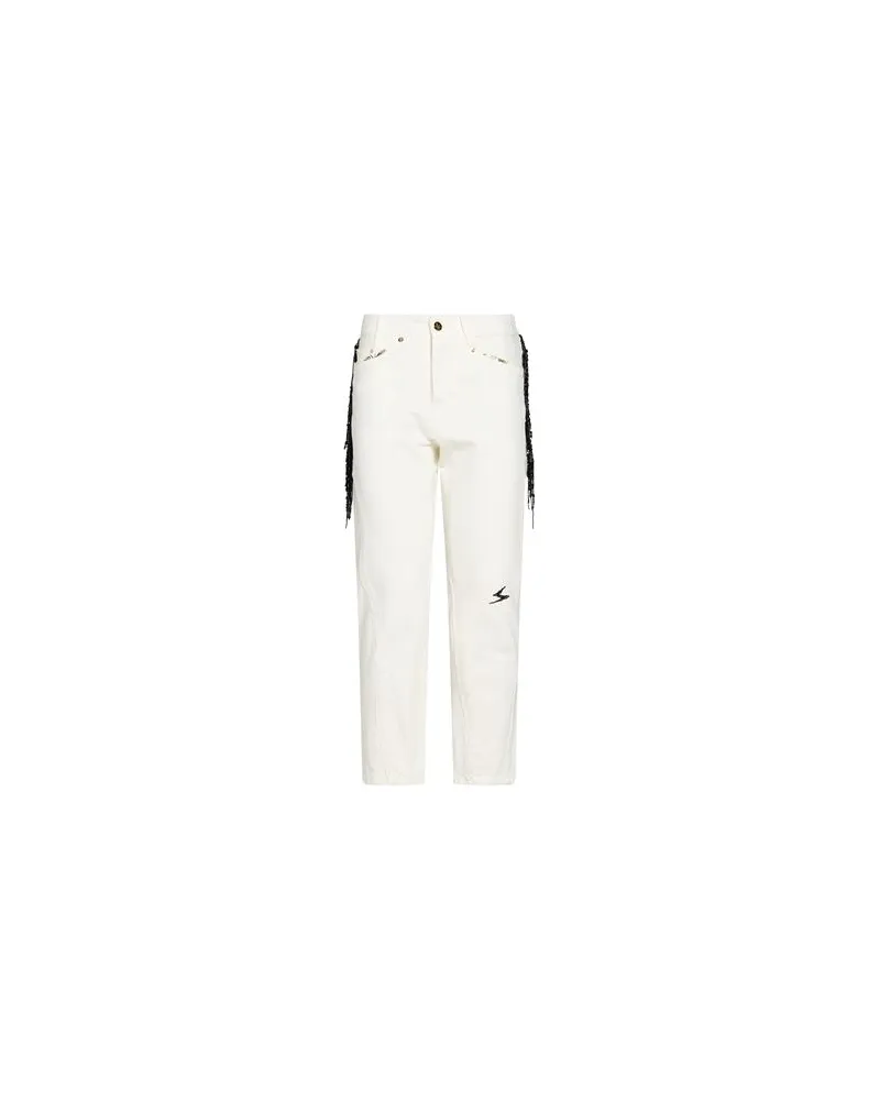 Undercover HOSEN & RÖCKE - Jeanshosenauf YOOX.COM Weiß
