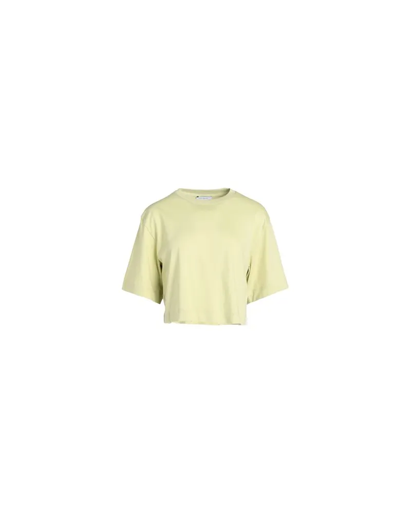 Ninety Percent LUELLA ORG CTN SJ CROPPED T-SHIRT  - TOPS - T-shirtsauf YOOX.COM Grün