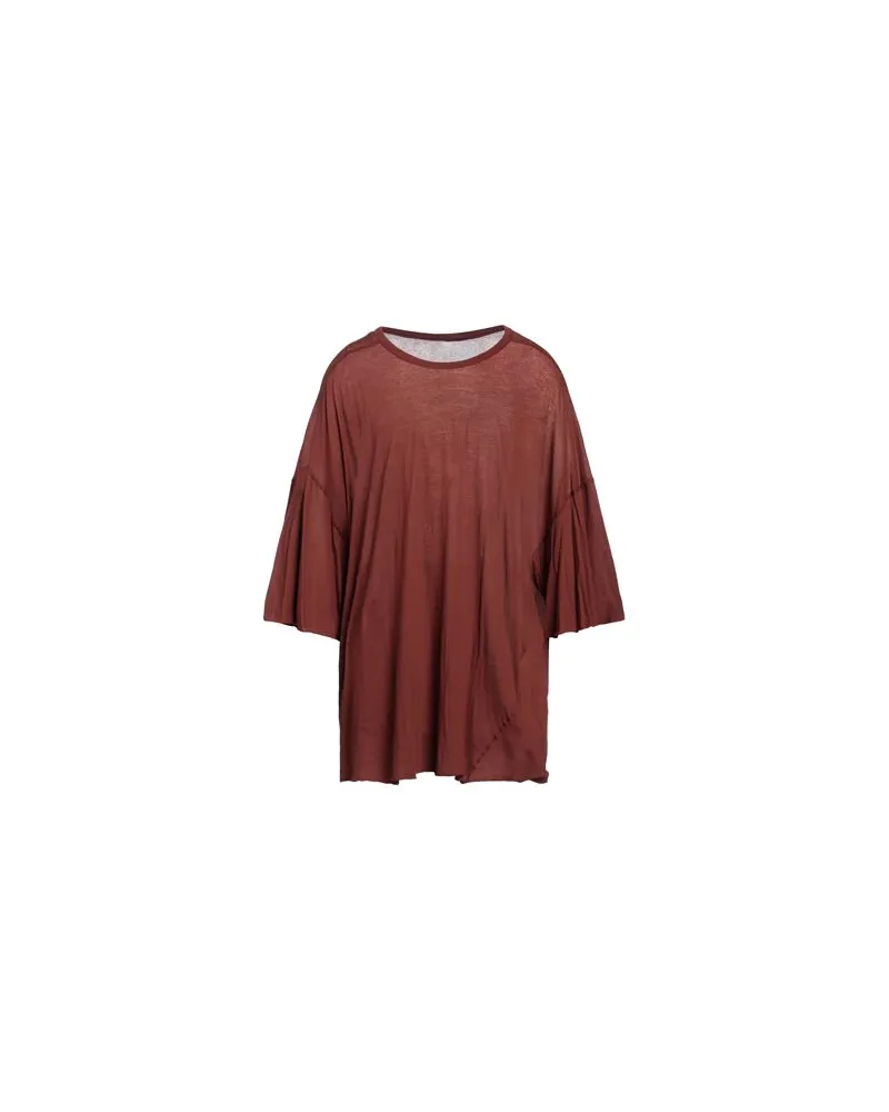 Rick Owens TOPS - T-shirtsauf YOOX.COM Rostrot