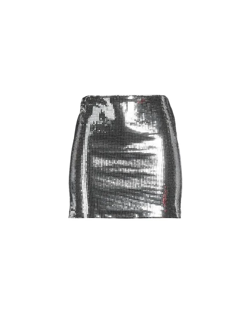 Maje HOSEN & RÖCKE - Miniröckeauf YOOX.COM Silber