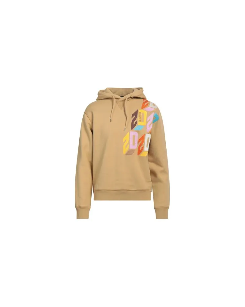 Dsquared2 TOPS - Sweatshirtsauf YOOX.COM Beige
