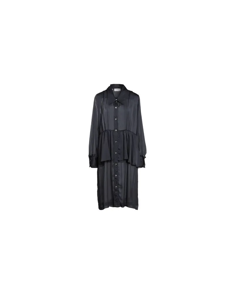 Aglini KLEIDER - Midi-Kleiderauf YOOX.COM Nachtblau