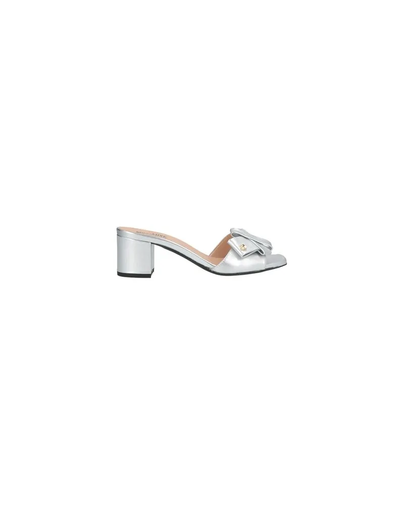 Moschino SCHUHE - Sandalenauf YOOX.COM Silber