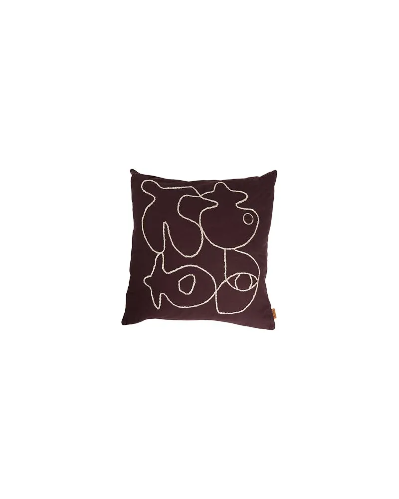 ferm LIVING DEKORATIONEN - Kissen und Kissenbezügeauf YOOX.COM Schokobraun