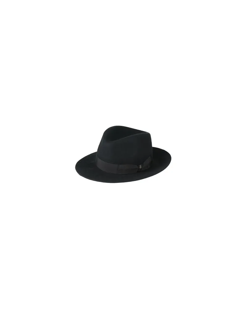 Borsalino ACCESSOIRES - Mützen & Hüteauf YOOX.COM Schwarz