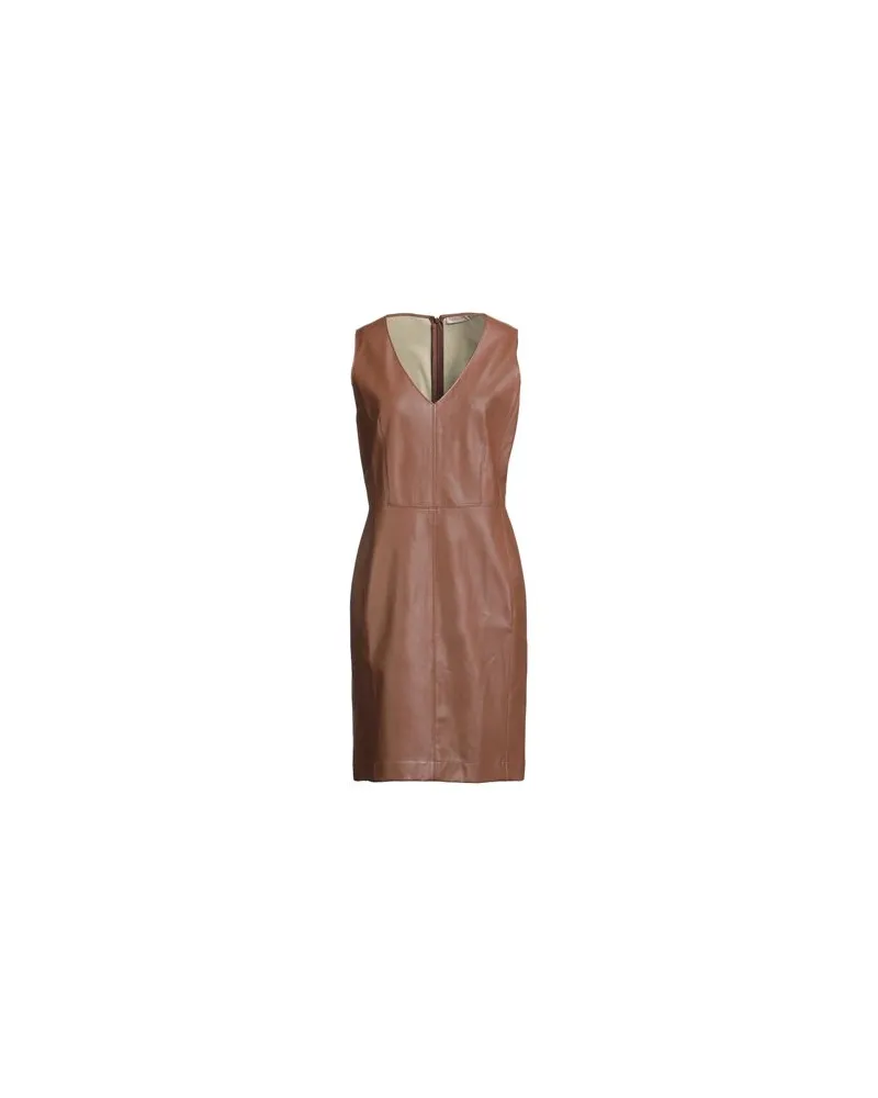 Purotatto KLEIDER - Mini-Kleiderauf YOOX.COM Braun