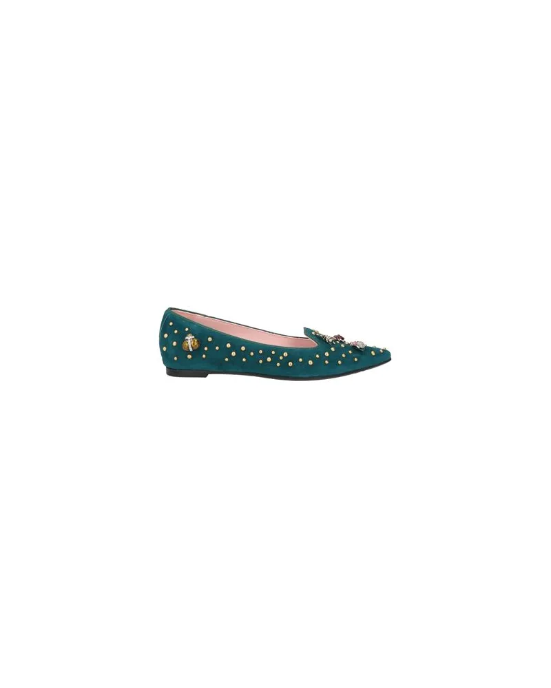 RAS SCHUHE - Mokassinsauf YOOX.COM Smaragdgrün