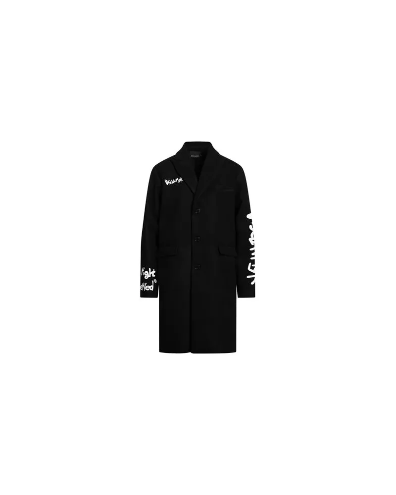 DISCLAIMER JACKEN & MÄNTEL - Mäntelauf YOOX.COM Schwarz