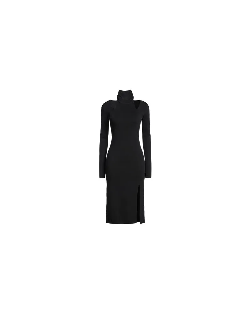 BCBGMAXAZRIA KLEIDER - Midi-Kleiderauf YOOX.COM Schwarz