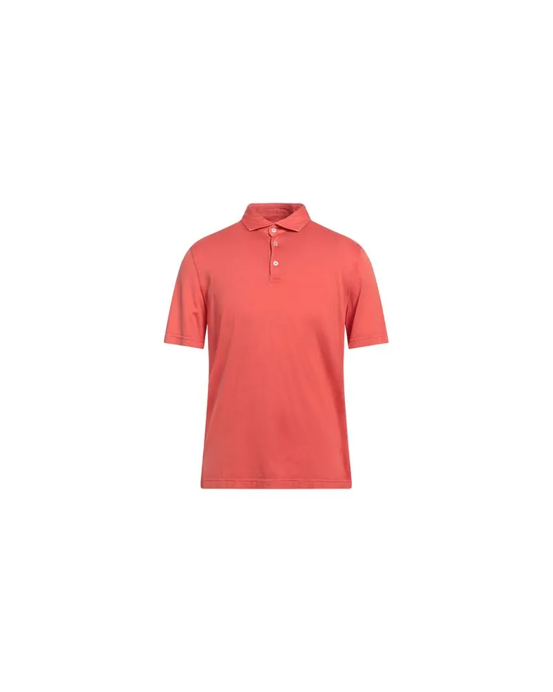 Fedeli TOPS - Poloshirtsauf YOOX.COM Koralle