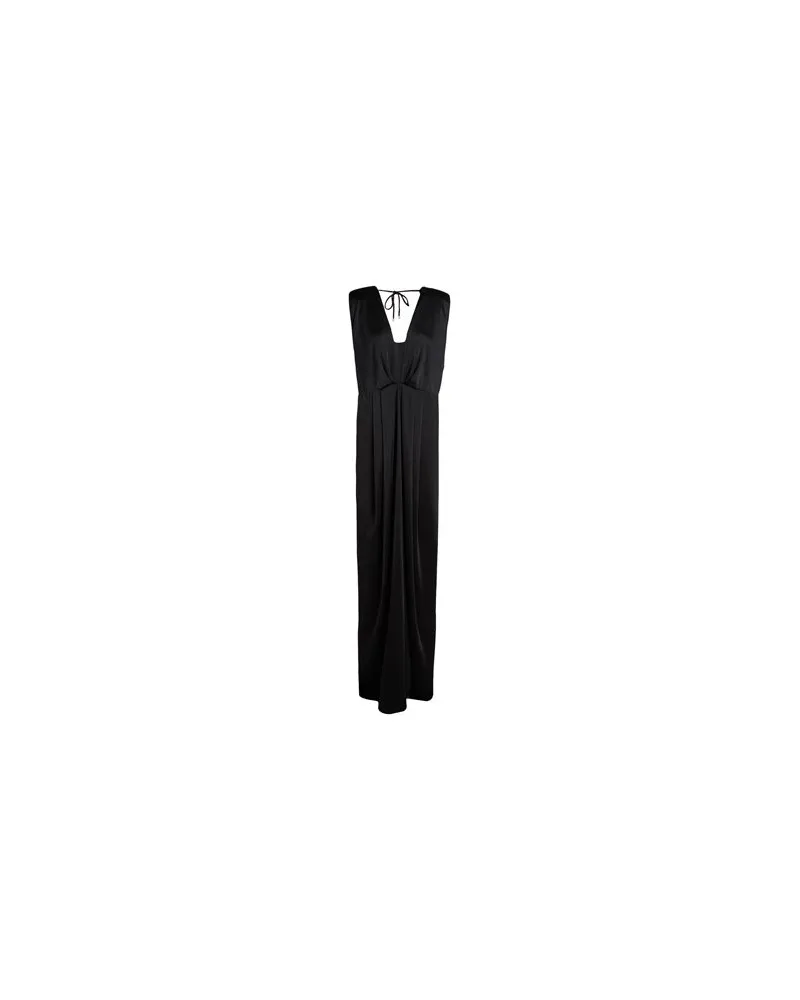 NENETTE KLEIDER - Maxi-Kleiderauf YOOX.COM Schwarz