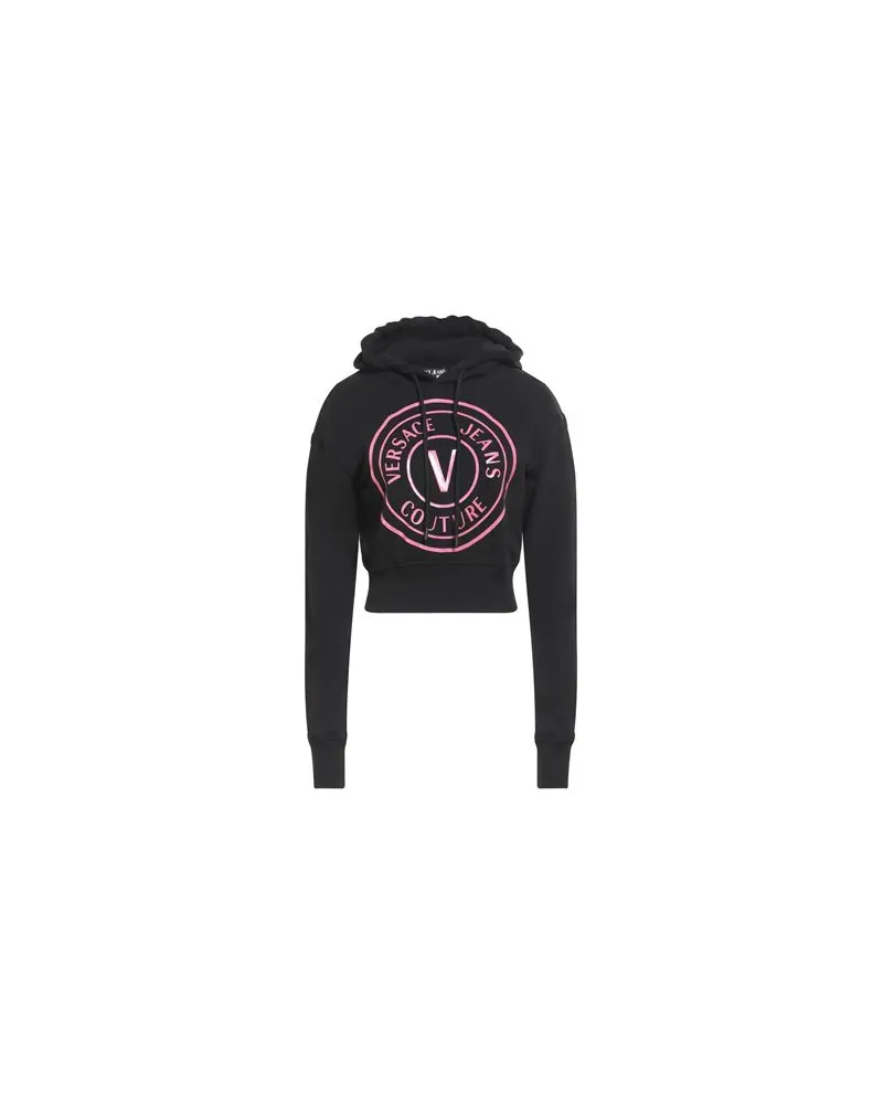 Versace Jeans TOPS - Sweatshirtsauf YOOX.COM Schwarz