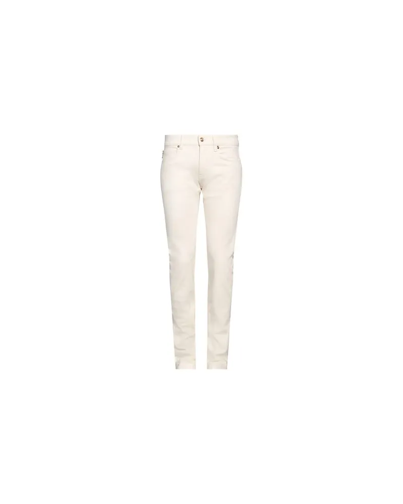 Versace HOSEN & RÖCKE - Jeanshosenauf YOOX.COM Elfenbein